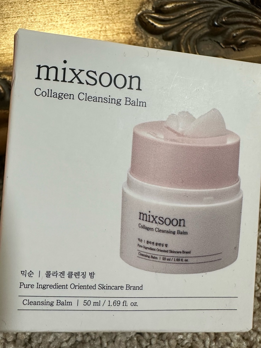 New In Box Mixsoon Collagen Cleansing Balm 1.69 oz / 50 ml $20